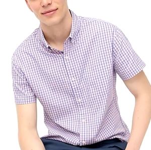 J. Crew Short-Sleeve Flex Performance Shirt New Size Large